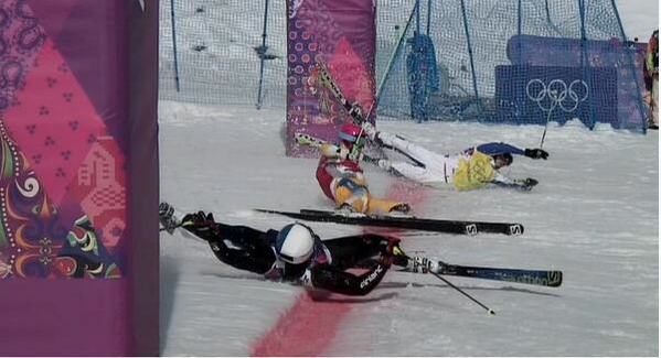 Rua_NEW's tweet image. Gik du glip af det vildeste målfoto nogensinde, så er det lige her #skicross #crazyfedt #sochi2014 #oltv2 #oldk