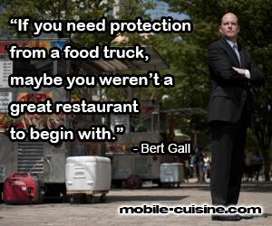 MobileCuisine's tweet photo. Today's #Foodtruck #QuoteoftheDay comes from @bertgall (the patron saint of food trucks) of @IJ http://t.co/KPUiE2tmyF