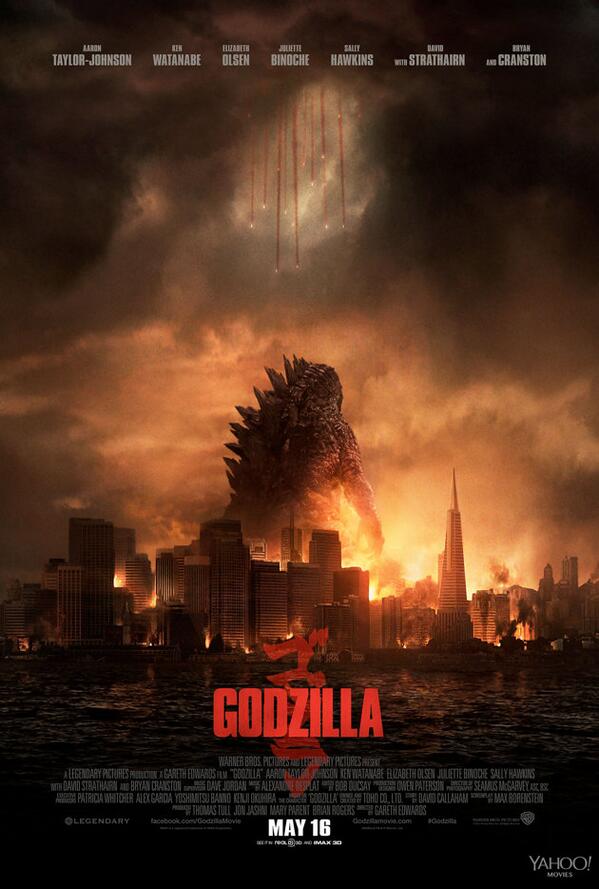 cinelander's tweet image. atentos al nuevo Poster de GODZILLA