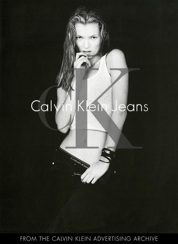 kate moss calvin klein jeans