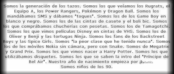 TuiterHits's tweet photo. Yo estoy orgulloso de mi generación. http://t.co/KCtLpzNuOH