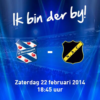 Wimmitje's tweet photo. "@scHeerenveen: Nog 2 dagen... RT als je er zaterdag ook bij bent!  #heenac http://t.co/py8XOJZJQx"