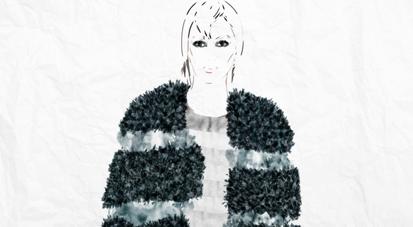 annasui's tweet photo. Love this charming illustration by Marc of @TOMFORDISMYDAD of his favorite #AnnaSuiFall14 look! http://t.co/qldtZdVVKw
