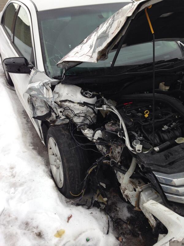 jp_cfc3's tweet photo. Finally seen my car in daylight since the accident.. #RIPFusion http://t.co/PE07qlEAsx