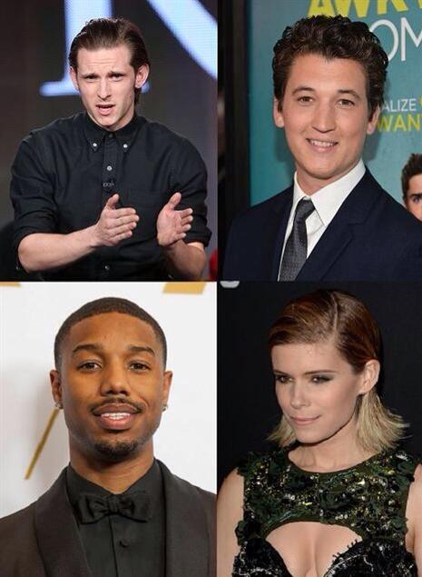 Multi_Tele's tweet photo. Los 4 nuevos actores de los "Los 4 fantásticos". Os gustan? http://t.co/OzSiI6mlkT