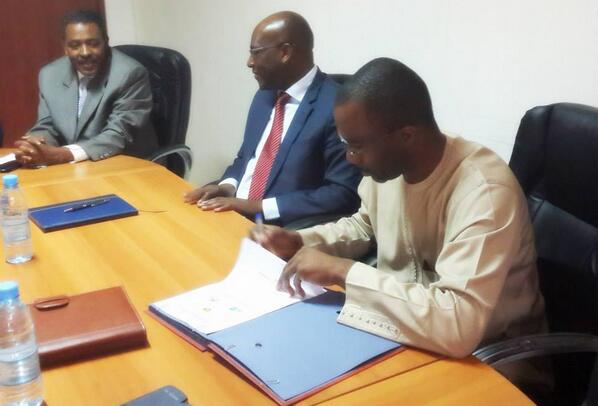 Signature de convention avec la SCA
