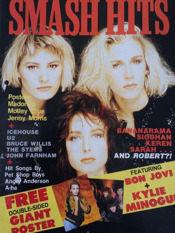 Bananarama2017's tweet photo. #bananaramafrontcoverFebruary http://t.co/tcBptUL5PH