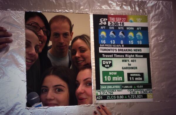 GouveiaSamantha's tweet photo. York U TCs reporting their predictions of the condition of the Earth in 2024 #energyconservation #yorkutc http://t.co/EQ7XjKdGNY