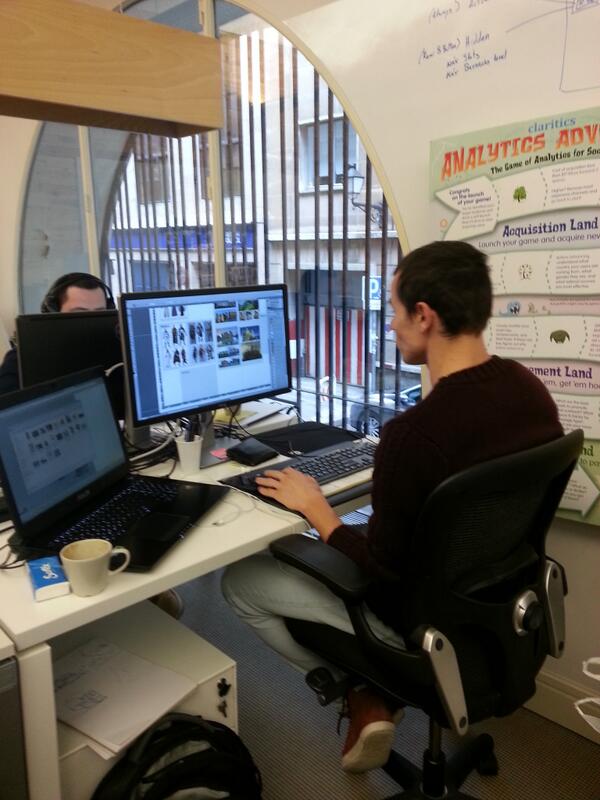 Razvan M. from the Art team, tell us what is the most exciting part of working in Madrid on.fb.me/1d54R78