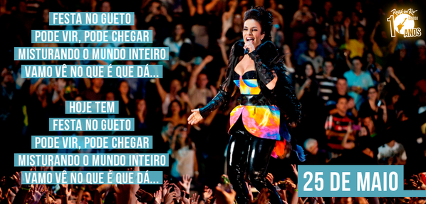 rockinriolisboa's tweet photo. Nada como a Ivete Sangalo para animar a festa dos 10 anos do Rock in Rio Lisboa ;) #rockinriolisboa #ivetesangalo http://t.co/V6xLuNkJTl