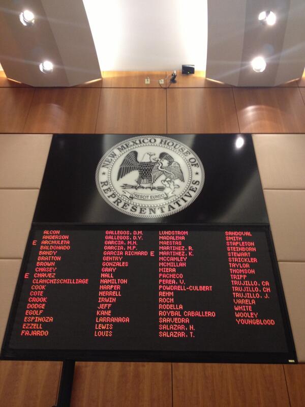 CathrynnBrown's tweet photo. Waiting to cast our final votes . . .. 
The 2014 legislative session will end in less than two hours!... http://t.co/r95wJGIJha