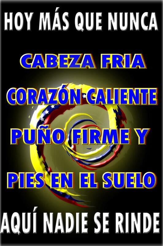 HOY MÁS QUE NUNCA VENEZUELA SE ALZA PARA DECIRLE NO AL COMUNISMO #20F #AquiNadieSeRinde @NaranjaRA @1954candanga'