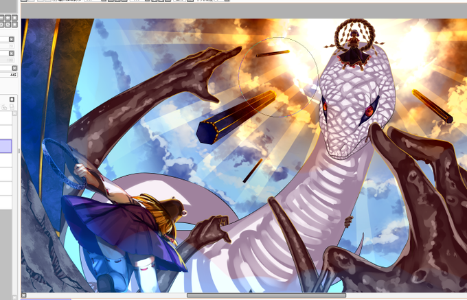 諏訪大戦のtwitterイラスト検索結果 古い順