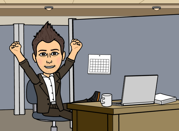 SosaJohns's tweet photo. John is glad that tomorrow is Friday! #bitstrips http://t.co/FBHBLXVD64