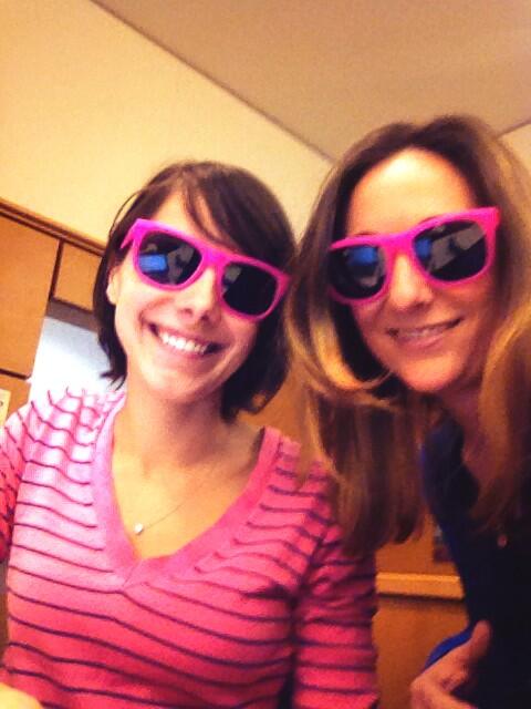 CBSGBA's tweet image. “@CWIBatCBS: Kicking off the Women's Week sunglasses promotion with a selfie! #CBSWomen http://t.co/VEx7mTCC4F” #BrightFuture!