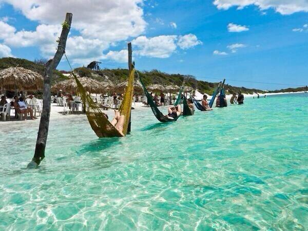 ThseRunwayLghts's tweet photo. Sea swings in Jericoacoara, Brazil.... any takers? http://t.co/iViV367pAA