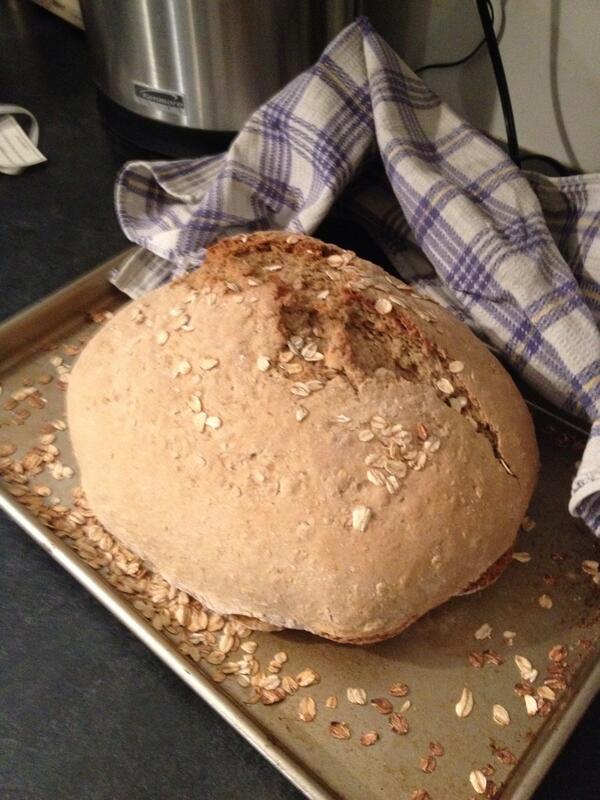 Just made bread, woman's hockey rocks