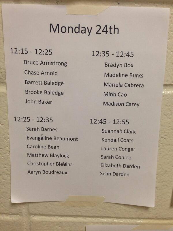 dawgcrewFHS's tweet photo. DAWG CREW INTERVIEW TIMES http://t.co/WqfC0Z85RX