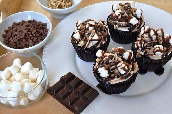 S'more Cupcakes.