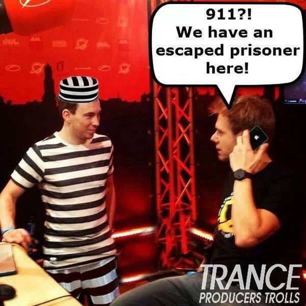 Trance_Criss's tweet image. Hey @arminvanbuuren Did you call the Police? Lol #ASOT651