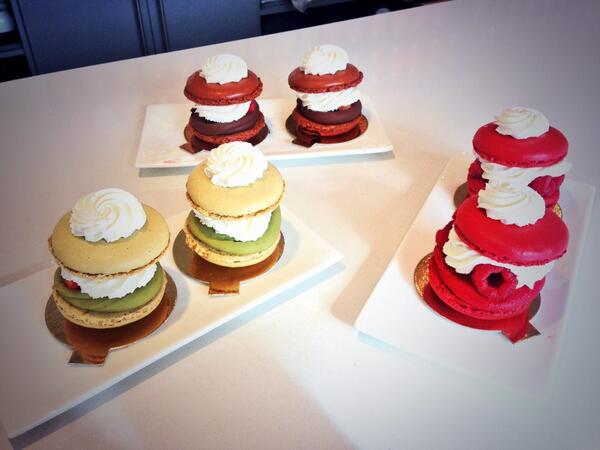 theteafactoryca's tweet image. They're real and they're spectacular! #heaven #macaroncake