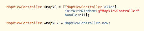#QuickTip There's no need for initWithNibName:bundle: for .nib's named equal to its class