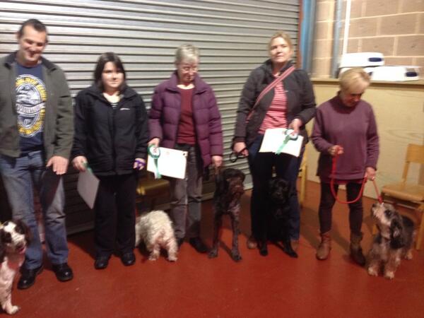 ExeterDogTC's tweet photo. Congratulations Grace, Ralph, Tia, Sky, William &amp; handlers who all achieved KC Good Citizens Bronze tonight http://t.co/8DBfTlcv6o