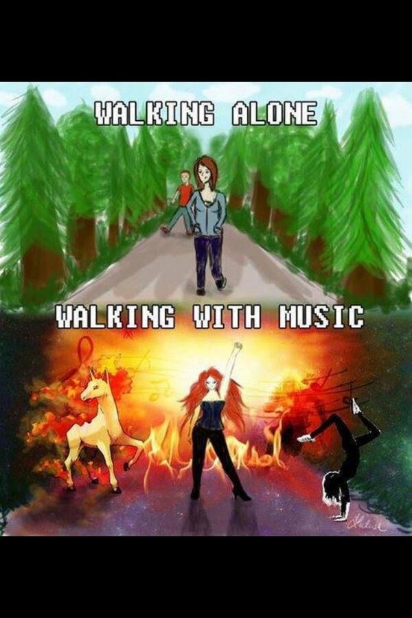 Too true ! I swear I've planned my music video, got the walk down to a t !!!!! Xx