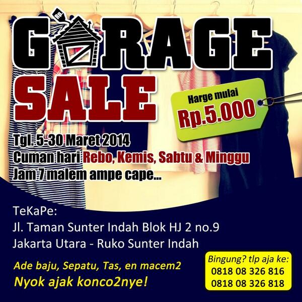 dhedho's tweet photo. Come buy and participate....catet tanggalnyaaaa ^^ http://t.co/ZSJ8kVOH1w