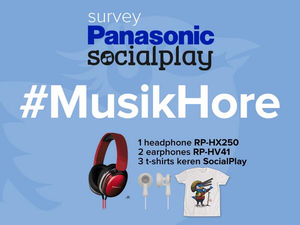 Dah ikutan bit.ly/surveymusik ?
#MusikHore