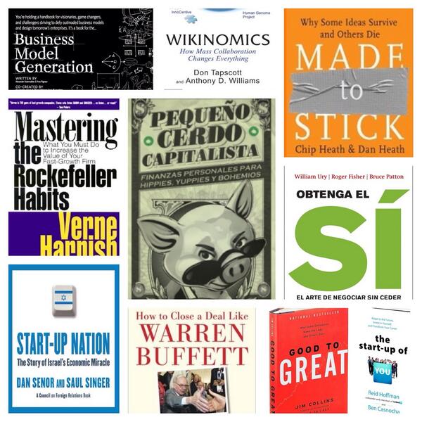 PeqCerdoCap's tweet photo. Los 10 libros que todo emprendedor debe leer: http://t.co/2J7tJmgLn0 (vía @EndeavorMexico) http://t.co/aerKnG2VCJ