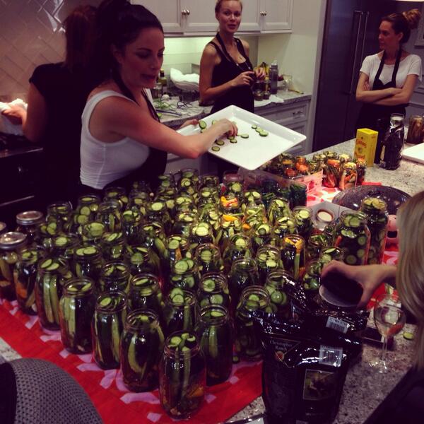 Pixelwerks's tweet photo. Pickling party huge success!!;) http://t.co/Qhtj40MxqC