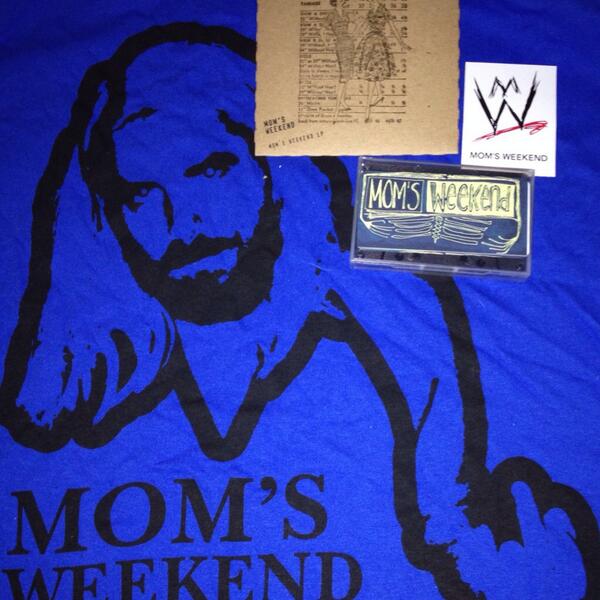 We still got some left over merch to sell. All orders come with a mom's weekend rolling paper.momsweekendmusic.bandcamp.com