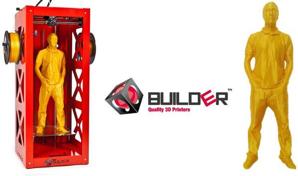 Builder 3D Printers Launches the Big Builder: 26 Inch Z-axis Build Size - 3dprint.com/1182/builder-3…