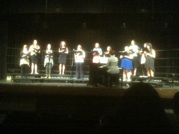 Great performance by the Waverly Concert Choir! #thevikelife