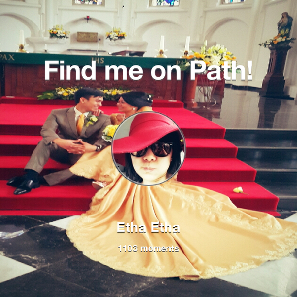 ethaku's tweet photo. I've shared 1,103 memories with my friends on #Path - see them now at http://t.co/cfr9SdkPRk! #thepersonalnetwork http://t.co/W4EcNpdzB5