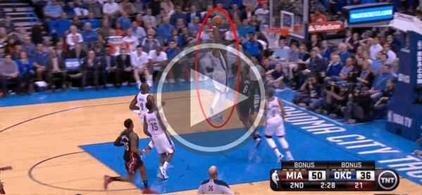 lebron james dunking on kd