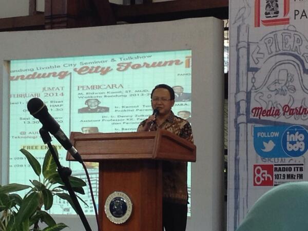 Keynote Speech : Konsep Sustainable City oleh Bapak Iwan Kustiwan