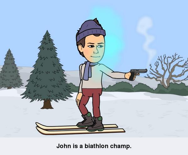 SosaJohns's tweet photo. Winter Games. http://t.co/Kn9LdsAqRZ