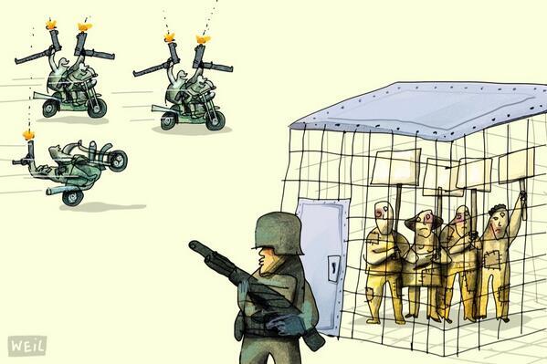 A buen entendedor pocas palabras "@JuventudActivaV: #EjeVenezuelaArréchate Caricatura WEIL: ... Los delincuentes ... http://t.co/doALboighY"