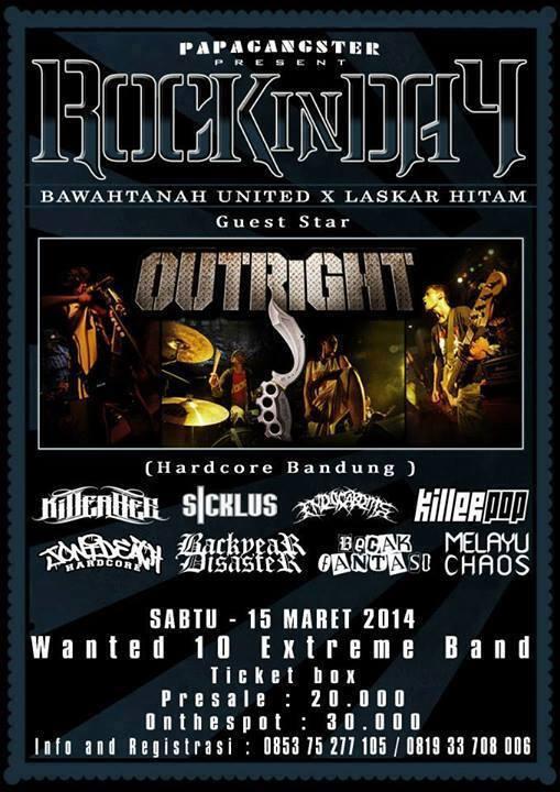 EventMusicPKU's tweet photo. COMING SOON !! 15 MARET 2014 W/ GUESTARS @outright_hc http://t.co/ga4WOaUmEl