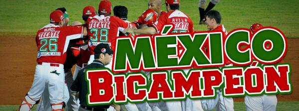 Mzavalagc's tweet photo. “@ClubNaranjeros: ¡MÉXICO GANA SERIE DEL CARIBE 2014! http://t.co/ewE5HHUFmD”Felicidades !
