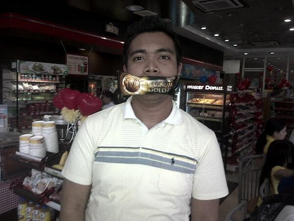 alyas_aman's tweet photo. #MagnumGold #GrabtheGold7eleven http://t.co/s3jMc4gLm5