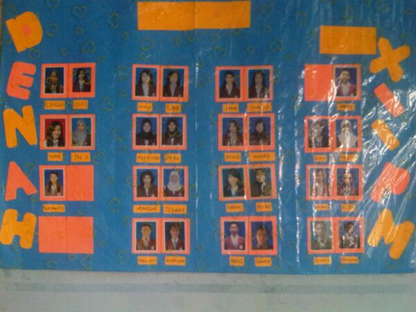 tenelvtwe's tweet photo. Ini denah tempat duduk kelas kita♥ http://t.co/4NSroNPtgX