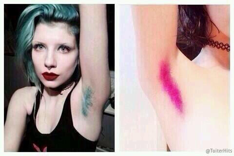TuiterHits's tweet photo. AHORA PARA SER MODERNO NECESITAS PONERTE LOS PELOS DEL SOBACO DE COLORINES. http://t.co/7GACAXZ4X9
