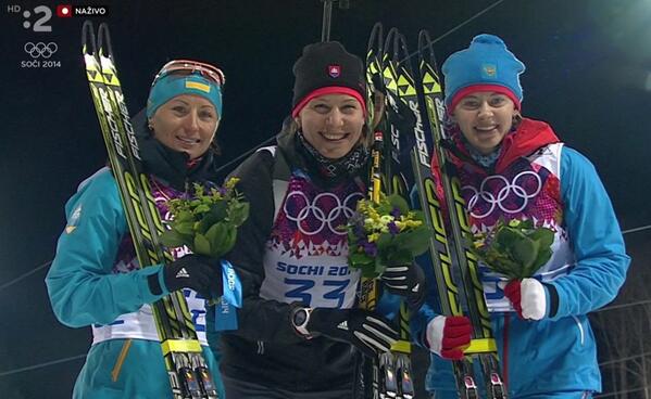 phuture's tweet image. congratulation to Anastasia! #Sochi2014 #biatlon 7,5km gold medail!