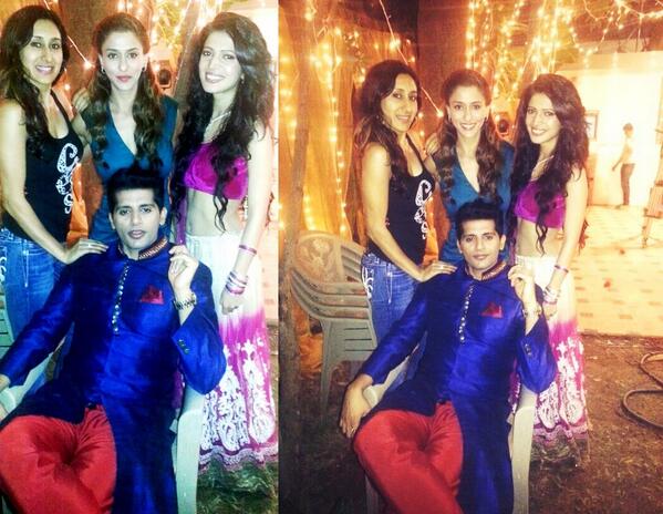 ShilpaAsFC's tweet photo. Shilpa with @bombaysunshine @RealKVB &amp; @angelcharlie8 http://t.co/JfRTTFKBYw