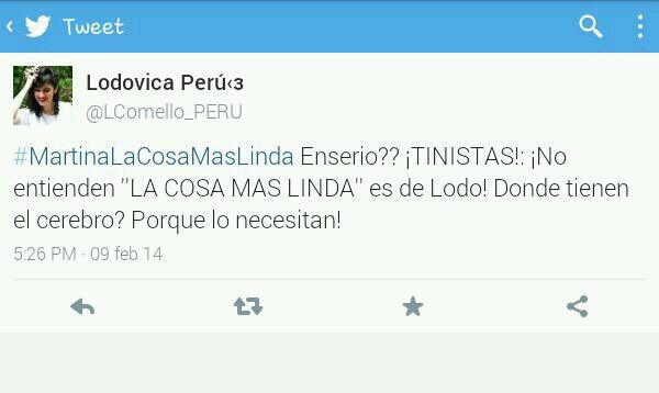 Simplemete Tini. tweet media