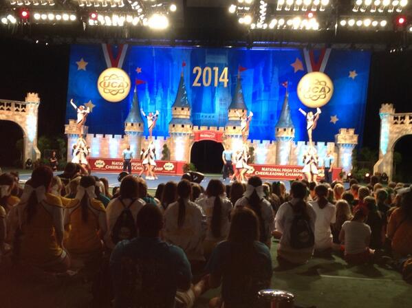 <a href="/UpperDarbyCheer/">UD Cheer Coaches</a> excites the crowd as the HIT their double ups and high to highs! Go Royals!
