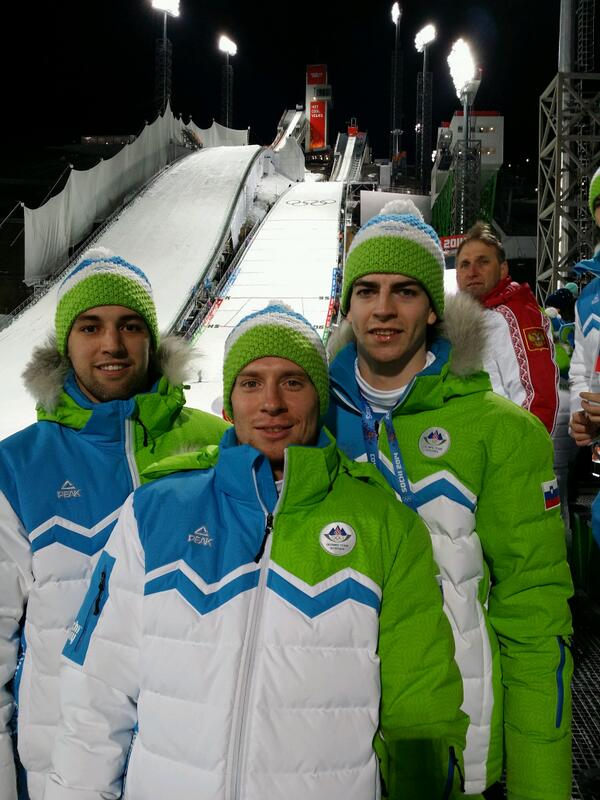 MihaVerlic91's tweet photo. Dajmoooo orli #Sochi2014  #slo #orli http://t.co/dd49MzP9vV